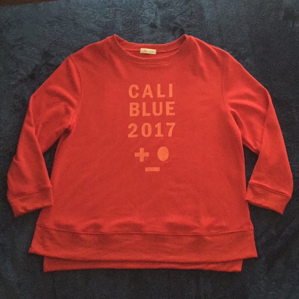 Cali Blue 2017 sweater